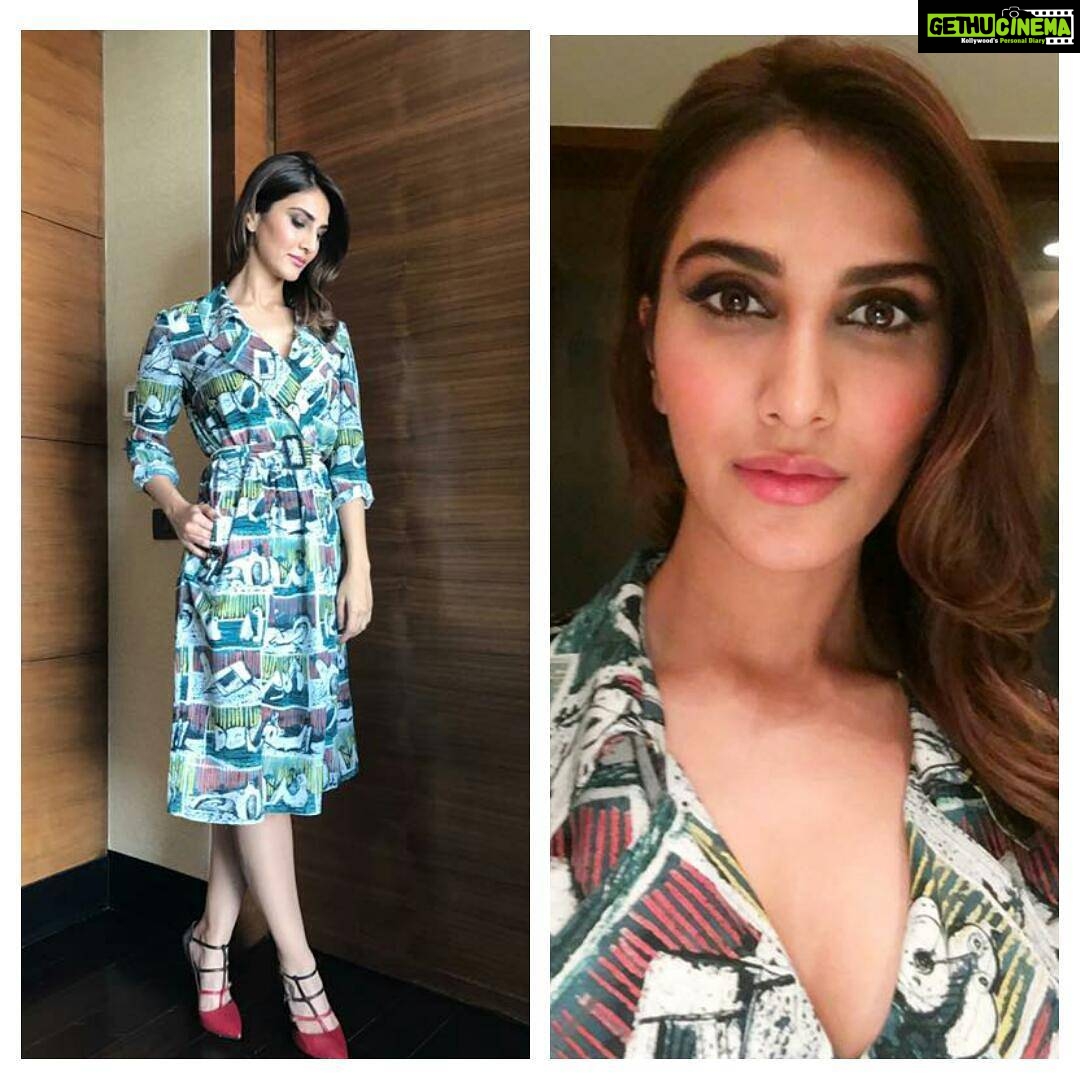 Vaani Kapoor Instagram - Kiko Milano launch, Hair & Makeup @marianna_mukuchyan , Styled By @mohitrai in @burberry and @jimmychoo