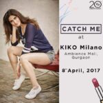 Vaani Kapoor Instagram - Im visiting the #KIKO1000STORE launch on the 8th of April at Ambience Mall, Gurgaon..super excited to meet all the #kikotrendsetters😍Be the first 3 in line and win vouchers and goodie bags!!!💄💋