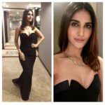 Vaani Kapoor Instagram - @mynykaa Femina Awards. Styled By @mohitrai. Wearing @alexismabille .