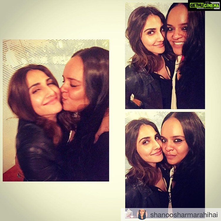 Vaani Kapoor Instagram - You're so special to me Shanoo, Thank You for being my biggest support and strength. I ❤️ U😙😙😙
