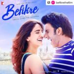 Vaani Kapoor Instagram - #Repost @befikrethefilm with @repostapp ・・・ Befikre Mode ON 😎 #BeBefikre @ranveersingh | @_vaanikapoor_ #befikre #befikreon9th #adityachopra #yrf #newposter #poster #movies #bollywood #december #comingsoon