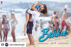 Vaani Kapoor Instagram - #Repost @ranveersingh with @repostapp ・・・ We just Cannes stop kissing ;) #BefikreOn9th @befikrethefilm