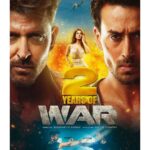 Vaani Kapoor Instagram - 2 years. 2 teams. 1 incredible WAR #2YearsOfWar @hrithikroshan | @tigerjackieshroff | #SiddharthAnand | @yrf