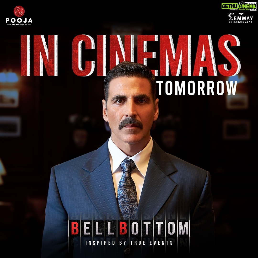 Vaani Kapoor Instagram - Excitement reaches new levels with just one day to go! Looking forward to seeing you at the theatres. #Bellbottom in cinemas tomorrow! BOOK TICKETS NOW: Paytm: https://m.paytm.me/bbottom BMS: https://bookmy.show/BellBottom21