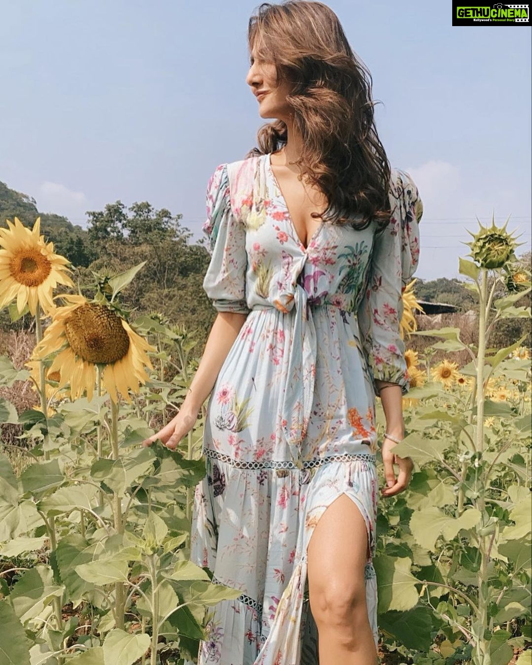 Vaani Kapoor Instagram - Wild, rare & messy ! P.S the right kinda background for every mood ☀️🌻💗✨ 📸 credit - @tejaalshetty 🥰❤️