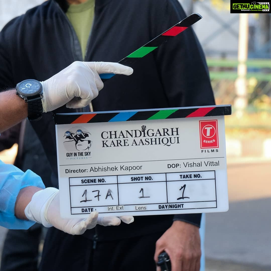 Vaani Kapoor Instagram - It’s time to fall in love! 🎬❤️ Thrilled to be a part of Abhishek Kapoor's delightful progressive love story #ChandigarhKareAashiqui. Produced by Bhushan Kumar and Pragya Kapoor! @gattukapoor @ayushmannk #BhushanKumar @pragyakapoor_ @tseriesfilms @tseries.official @gitspictures