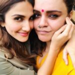Vaani Kapoor Instagram - Happiest Birthday to you my shan !!! I love you so so much, practically inhaling a cake on your behalf 😛sending you a big tight virtual hug .. 🤗 🎂 💋 ❤️
