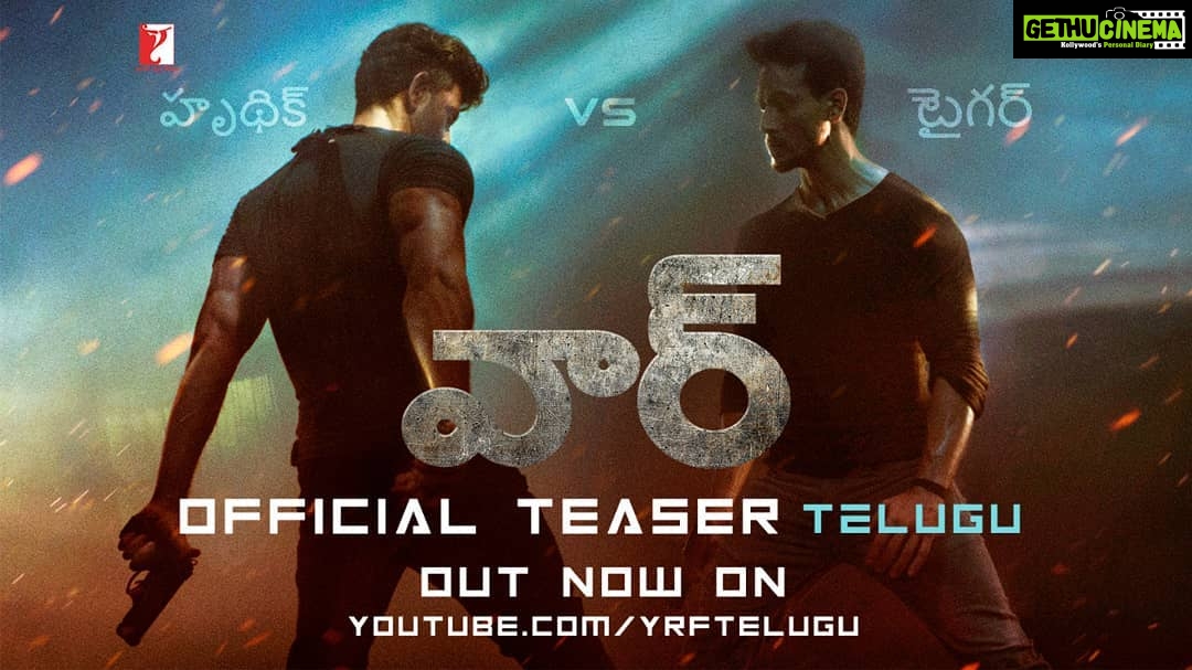 Vaani Kapoor Instagram - #WarTeaser తెలుగులో మిస్ కాకండి #HrithikvsTiger (Link in story) @hrithikroshan @tigerjackieshroff @itssiddharthanand @yrf