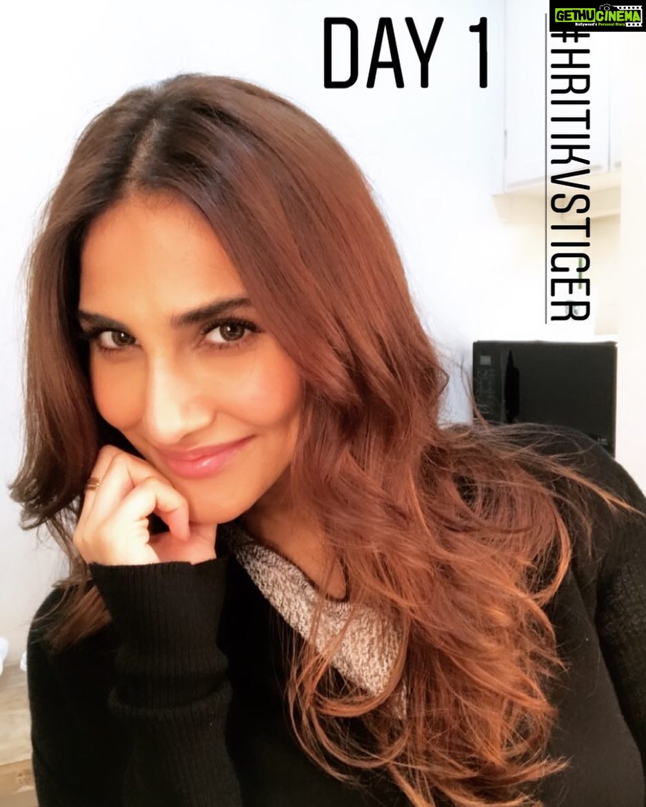 Vaani Kapoor Instagram - SO IT BEGINS !!!🙏🙌 . . . @itssiddharthanand @hrithikroshan @tigerjackieshroff #hrithikvstiger