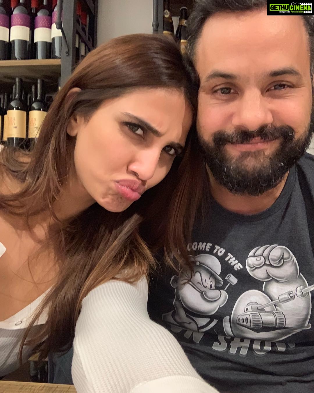 Vaani Kapoor Instagram - Me and the sailor man🥦 @danielbauermakeupandhair
