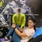 Vaibhavi Shandilya Instagram - 115kgs Leg Press WAS going slow & steady under @fitnessbaba.official ‘s training I miss Gym 😢 #lockdown #throwback #fitness #legday