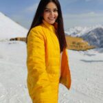 Vaibhavi Shandilya Instagram – I may be cold, but my hand is not, so take it…..

cc: @pawankumarfilms
 ( Pawan pappah says, “do it till you make it” )

#life 
#fakeittillumakeit Shymbulak Mountain Resort