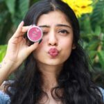 Varsha Bollamma Instagram - I have a habit of Lip balm(ing) a lil too much, and @deyga_organics has gotten me addicted!! Obsessed with their Beetroot lip-balm!! ( I slyly use it as a Lip balm, lip gloss, Eye shadow aaaand cheek tint 🙈🙈) Okay, appreciate my creativity later. Now go check out @deyga_organics to know why I’m in love with this product. 😋❤️