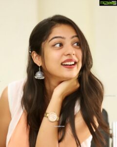 Varsha Bollamma Instagram - When you're talking about your crush, and you see them walking towards you 😛