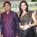 Vedhika Instagram - Happy birthday to my most favorite music director ever!!! I grew up listening mostly to your music and never imagined that I'd work with you in two films and dance to your music. Kaaviyathalaivan and Sakkarakatti will always be close to my heart cause of you. Wish you all the happiness @arrahman sir 🎵