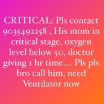 Vedhika Instagram - Current Status : Ventilator was arranged for Mrs Asmath by @thepower0fyouth_ @karansinghprince @iarpitspeaks and team within 16 hours. Sadly she passed away due to critical condition. Kudos to her son Akram for staying so strong and his friend Rahul for being a Covid warrior. Please pray for her soul. 🙏❤️ CRITICAL : BANGALORE Bangalore, India
