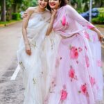 Vedhika Instagram – Happy happy birthday to my Universe, my World, my heartbeat, my Goddess, my soul mate, my best friend and my one and only and my everything. 🧿 Forever indebted to you. Happy cake day dolly! Love you for eternity and beyond …the most beautiful soul ❤️👭👩‍🍼👯‍♀️ @ashapadsallgi 📸 @effin__good . Twinning in @picchika