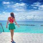 Vedhika Instagram - Heaven it is @emeraldmaldivesresortspa Emerald Maldives Resort & Spa
