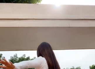 Vedhika Instagram - Paint outside the lines #Reels 🕊