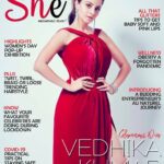 Vedhika Instagram - #Repost @she_india #CoverGirl • • • • • • Let's get this Quarantine Entertain... Stay Home, Stay Safe & Stay Subscribed. Featuring ever glamorous and most sizziling @vedhika4u, all here to share her Box Office! . . . Stay tuned! April Edition On digital stands from Monday!!! . . Actress: @vedhika4u Photography : @ravindupatilphotography Hair : @hairmakeupbyjosephinecastelino Styled by: @6shweta Designer: @vatanika Jewellery: @gehnajewellers1 Coordinated by: @nadiiaamalik Creatives : @its_mani_kandan Digital Colourists : @sounds_of_darkness Copyrights : @she_india #she #women #magazine #fashion #lifestyle #quarantine
