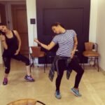 Vedhika Instagram - Practice session with these fab choreographers @yo_bailando @jamesdance_ 🎵🎶🎼 #arianagrande #Dance