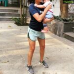 Vega Tamotia Instagram - A new kind of weight for the workout this morning... The best kind there is :) #DotingAunt #nephewlove #TooMuchCuteness Goa, India