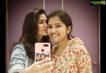Venba Instagram - HAPPY BIRTHDAY to my mad partner😝 You are a blessing in my life ,little one! ❤❤ Remember that no matter how much you grow up, you will always be my baby girl😘😘🤗 Love you soooooo much da.. Annu😘😘 Missing yu alott🤗🤗🤗 Once again wishing yu a many many more happy returns of the day 🤗🤗 @nandhu_025 ❤❤ #happybirthday #sisterlove #sisterbirthday #enjoy #fun #birthday #birthdaygirl #babygirl #missingyou