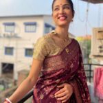 Vidisha Instagram - Wish you all a very Happy Diwali !!🪔 #diwali #festival #indianfestival #saree #positivity #love #prosperity #laksmipuja #vidisha #vidishasrivastava Kolkata
