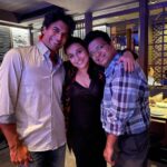Vidya Balan Instagram - Last night, after very very long…. With some of the loveliest people, over the best food, great conversations, hearty laughter and the most heart felt hugs. Grateful, happy and blessed. ❤️❤️❤️❤️ Missed youuuu @atulkasbekar @pratikgandhiofficial @shirshagt ❣️❣️❣️ Will miss you @sendhil_rama ❣️ Lots of love @ileana_official @sandhu_aditi @swatisiyer @tanuj.garg @sameern ❣️❣️❣️❣️