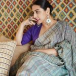 Vidya Balan Instagram - When you are done shooting, but your team wants few more shots 📸🙄 Saree - @anavila_m Pillows - @aa.living Hair - @bhosleshalaka Makeup - @harshjariwala158 Styling - @who_wore_what_when Photography - @anurag_kabburphotography