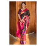 Vidya Balan Instagram - For @harshjariwala158 ‘s wedding ystdy, Saree- @muhurth.brand Makeup - @florianhurel Hair - @bhosleshalaka Styled by - @who_wore_what_when