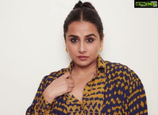 Vidya Balan Instagram - Patterns are meant to be broken ❣️ Outfit - @koaiofficial Hair - @bhosleshalaka Makeup - @harshjariwala158 Styling - @who_wore_what_when Photography - @anurag_kabburphotography