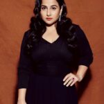 Vidya Balan Instagram - Black dresses are such a mood 🖤 Send me a heart for the dress colour which is your favourite ❤️🧡💛💚💙💜🖤💖🤍 Outfit - @labelritukumar Shoes - @oceedeeshoes Hair - @bhosleshalaka Makeup - @harshjariwala158 Styling - @who_wore_what_when Photography- @anurag_kabburphotography