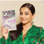 Vidya Balan Instagram - A right book at the right time can transform your life. If you are planning a family and believe that you shape the child while in the womb @ShapingOfSeed by @bhawanasomaaya published by @aslanreads is for you