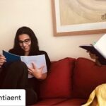 Vidya Balan Instagram - Script reading with @sanyamalhotra_ be like 🌟… #ShakuntalaDevi #ScriptReading @directormenon @ivikramix @sneharajani_ @abundantiaent @sonypicsprodns