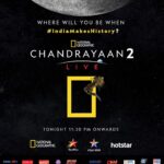 Vidya Balan Instagram - Just a few hours to for another accomplishment by @isro.in !Watch the #Chandrayaan2Live telecast on on @NatGeoIndia & @Hotstartweets tonight at 11:30PM. I know where I will be ... but where will you be when #IndiaMakesHistory?🤩