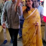 Vidya Balan Instagram - When you’re happy and you know it,skip along 💃🏻💃🏻.... So happy and grateful that our film #MissionMangal is being loved ...Thank you 🙏♥️!!