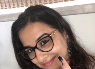 Vidya Balan Instagram - Im inked...Are you !?? #EveryVoteCounts #VoteKarIndia🇮🇳