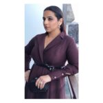 Vidya Balan Instagram - #StMoritz tonight in a Trench dress by : @eshaanijayaswal Hair : @bhosleshalaka Make Up: @shre20 Styled by : @who_wore_what_when