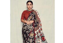 Vidya Balan Instagram - Saree! Just decided to land up on your feed Saree - @rajdeep.ranawat.official Hair - @bhosleshalaka Makeup - @harshjariwala158 Styling - @who_wore_what_when Photography - @anurag_kabburphotography