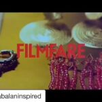 Vidya Balan Instagram - Full #BTS of the easy breezy & fun #Filmfare shoot 🤩🤩! Special #shoutout to @meeteshtaneja ....Thank you 🤩!