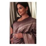 Vidya Balan Instagram – For the trailer & audio launch of my 1st Telugu film NTR ,
Saree  @s_singhanias
Hair @bhosleshalaka 
Make Up @shre20 
Styled by @who_wore_what_when