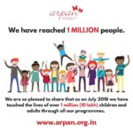 Vidya Balan Instagram - As brand ambassador ,i am proud to share that as of today @Arpan_CSA has touched the lives of over 1 million people (10 lakh) to #PreventChildSexualAbuse and help survivors heal. More strength to them to help millions more💪!!