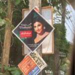 Vidya Balan Instagram - Happy to be painting my native place #Palakkad red 🌟💝!!