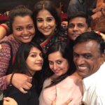 Vidya Balan Instagram – My family at work❤️😘😍❣️💞…its amazing how much time we spend together and how much i depend on you all blindly🙈..Thank you for working so hard and having my back always…Love you all  @bhosleshalaka @asditii @priyanka2201 @shalivanpatil @shre20 …Godbless us all 😇😇!!