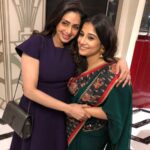 Vidya Balan Instagram - Thank you so much @SrideviBKapoor ,hamari Ms.Hawa Hawai for coming all the way to wish our team #TumhariSulu 😍😘...Was overjoyed and truly humbled 🙏!!