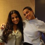 Vidya Balan Instagram - The best reunion ever! Had a blast chatting with @nehadhupia on #NoFilterNeha about any n everything. Hear now! (Link in my Bio)