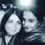 Vidya Balan Instagram – I always prefer direct texts to social media posts to express my feelings  but today is an aberration…because @lubna.adam meeting you yesterday brought back memories … Memories from 12 years ago…before Parineeta …those mornings at Vini’s house  when you’d  make me walk with a book on my head and constantly remind me to smile unabashedly n unself-consciously.
I felt like saying THANK YOU yet again for all those mornings..for all the things you taught me..for all the confidence building..and for just being you..one of a kind..so cool & secure..not  once making me feel that i owe you something in return for that..You are who you are and you have no need for that  but you are a rare breed 🙂…hence the public gushing.Sorry if ive embarassed you.
And yes…im glad we took this picture because 12 years ago photos weren’t that big a deal. 
More power to you and Lots of love .