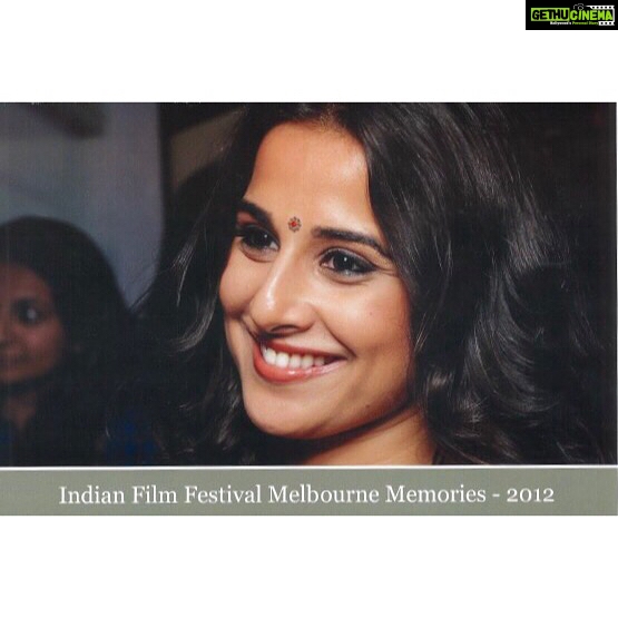 Vidya Balan Instagram - Though I'm not going to be there, I miss Melbourne which has become one of my favorite cities outside the country... So as this year's IFFM rolls out, I'm doing a throwback of my fave pics from there.. These are from their 2012 edition!! #ThrowbackThursday