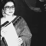 Vidya Balan Instagram - ‪I got to wear Satyajit Ray's glasses...25years after i realized ill never be seen through his eyes ... Thank you @SVFsocial !! ‬#RememberingRay